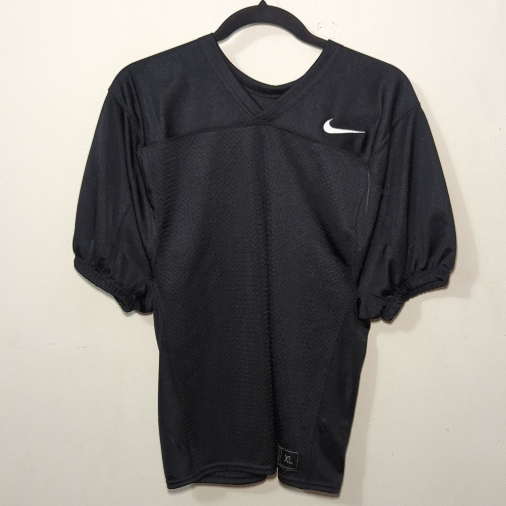 Nike Black Mesh American Football Jersey Size XL